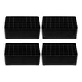 thumbnail image 1 of MasteelfCA 4Pcs Desk Mark Pen Holders Practical Pencil Containers Plastic Pens Organizers, 1 of 8
