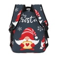 thumbnail image 4 of Fotbe Cute Christmas Gnomes (2) Pattern Casual Backpack for School, Travel, and Outdoor Activities - Durable, Lightweight, and Comfortable, 4 of 5