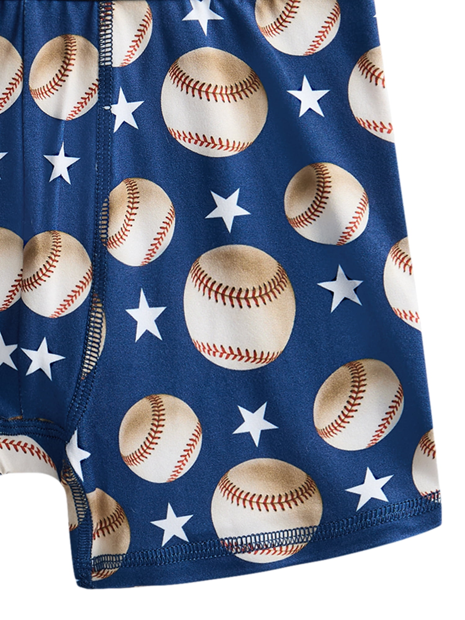 Wonder Nation Boys Underwear Sports Print Boxer Briefs, 4-Pack, Sizes S-XL
