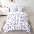 thumbnail image 2 of Homewish Floral Daisy 7-Piece Twin Bedding Set - Spring Garden Breathable, 2 of 8