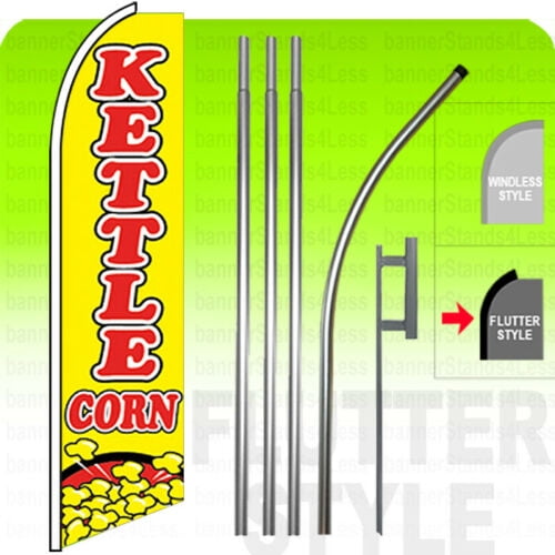 CAR WASH  Swooper Flag Feather Banner Sign 11.5' Tall FLUTTER Style yb 