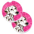 thumbnail image 1 of Pink Dalmatian Set of 2 Cup Holder Car Coaster, 1 of 1