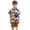 112Khaki508, variant on XAOFW Back To School Outfits For Boys Short Sleeve Floral Print Bowtie Shirt Shorts Baby Toddler Summer Gentleman Sets 2-3 Years