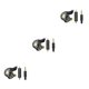 thumbnail image 1 of Sidaley 3.5mm HIFI Auricular Auricular Auriculares Estéreo Sonido Música Dispositivos de escucha Negro Type1 NO1, 1 of 6