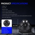 thumbnail image 2 of FLROHA DJ Lights for Parties Smart Control LED Stage Lights Stage Lights with Stand High Brightness Dance Floor Lights Dance Party Lights for Party Weeding beneficial, 2 of 9