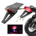 thumbnail image 3 of Colaxi Motorcycle Brake Rear Stop Taillight License Plate Bracket Stop Running Light for Motorbikes, Bike, Dirt Bike, Accessories - Red, 3 of 7