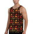 thumbnail image 3 of Rocae Animal for Men's Workout Tank Top Men's Running Tank Top Dry Fit Athletic Workout Tank TopsMedium, 3 of 9