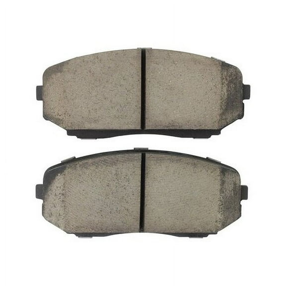 Mpa Electrical 1003-1258C Quality Built Disc Brake Pad Set   Black Series,
