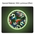 thumbnail image 2 of 4PCS Round Sport Football Cabinet Fluorescence Knob Glowing in the Dark Furniture Drawer Pulls Handle with Screws, 2 of 5