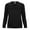 Black, variant on Deago Womens Casual Long Sleeve Sweatshirt Fleece Crew Neck Cute Pullover Relaxed Fit Tops (White, S)
