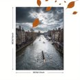 thumbnail image 3 of Rowing Race Canvas Print Wall Art for Living Room Bedroom Dining Room Office Kitchen Hallway Bathroom Study Decor, 3 of 8