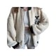 thumbnail image 2 of Txlixc Chaqueta de cordero de invierno para mujer Txlixc  moda, 2 of 8