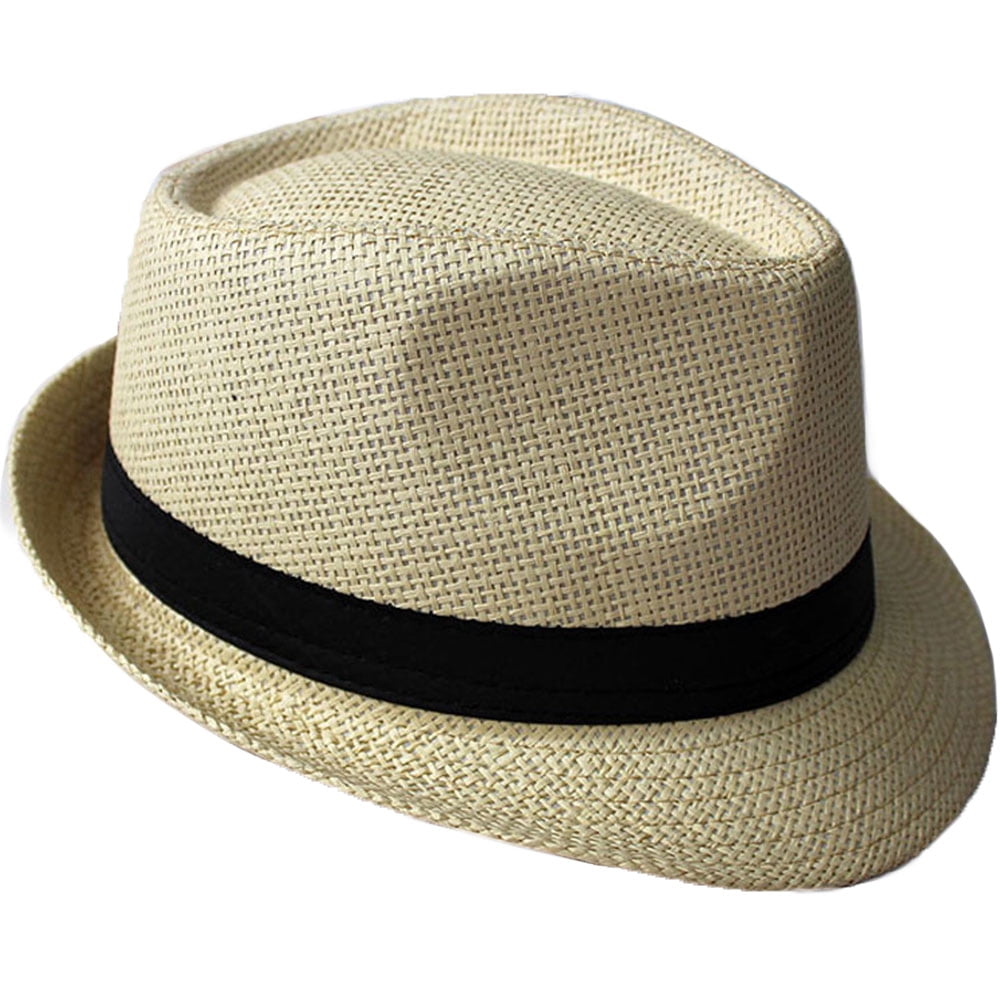 Women Men Jazz Hat Panama Gangster Cap 