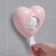 thumbnail image 5 of Caja De Almacenamiento De Envoltura De Plástico Caja de almacenamiento de envoltura de plástico montada en la pared Dispensador de película adhesiva en forma de amor (rosa) Sywqhk Libre de BPA, 5 of 8