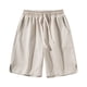 thumbnail image 1 of pstuiky Hombres bajos, Pantalones cortos de entrenamiento casuales y cómodos para hombre con bolsillos con cordón elástico Pantalones cortos deportivos para hombre, 1 of 8