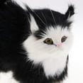 thumbnail image 3 of Muñeca de simulación animal Gato Macarena decoración hogar negro, 3 of 8