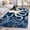 Blue, variant on 3'x5' Area Rugs, Beige Octopus Coastal Indoor Outdoor Area Rug for Living Room Bedroom, Navy Blue Nautical Ocean Coral Washable Bathroom Rugs Kitchen Floor Carpet Mats Home Decor Aesthetic
