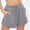 Gray, variant on YUEVORA Shorts for Women, Sweat Shorts with Pockets Drawstring Waist Casual Shorts, Comfy Soft Breathable Summer Lounge Athletic Workout Beach Vacation Everyday Bottoms