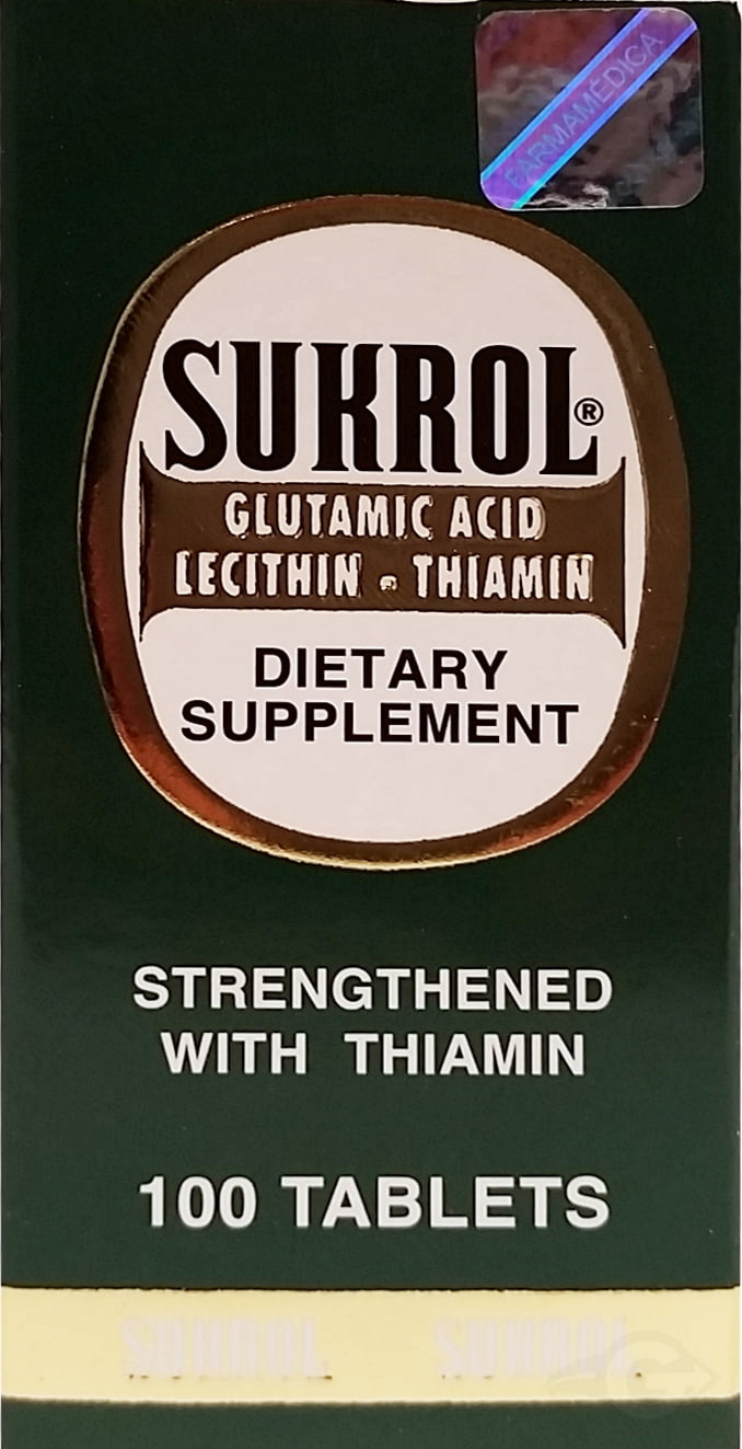 Sukrol Tablets 100-Ct
