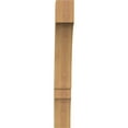 thumbnail image 2 of Ekena Millwork 3 1/2"W x 14"D x 26"H Balboa Smooth Knee Brace, Western Red Cedar, 2 of 13