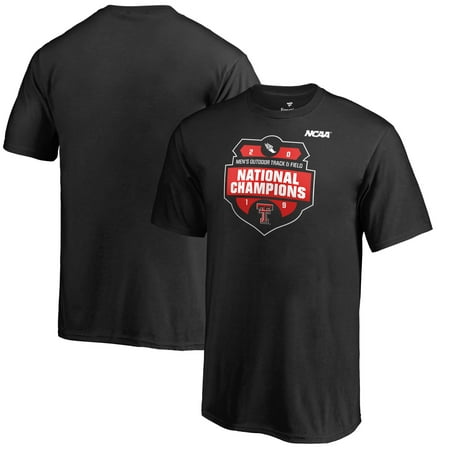 Texas Tech Red Raiders Fanatics Branded Youth 2019 NCAA Men's Outdoor Track & Field National Champions T-Shirt -