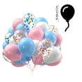thumbnail image 3 of Multicolor Balloons Set 30pcs | Party Decoration Kit – Assorted Colors, Emulsion Material, Fillable with Helium – Durable for Birthday, Wedding, Holiday, Event Decor, 3 of 5
