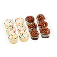 thumbnail image 2 of Freshness Guaranteed Vanilla & Chocolate Mini Cupcakes, 10 oz, 12 Count, 2 of 9