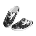 thumbnail image 2 of Yiaed Majestic Wolf Landscape Print Slippers Fuzzy Warm Cozy Slippers Non Slip House Slippers For Indoor Outdoor Slippers House Slippers-11, 2 of 7