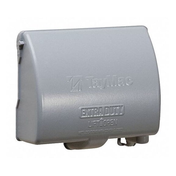 Taymac 1 -Gang Horizontal Weatherproof Cover, ,Aluminum MX4380S