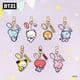 thumbnail image 2 of K-POP BTS BT21 Lindo Dibujos Animados Acrílico Llavero Bolsa Colgante Animales Llaveros, 2 of 4