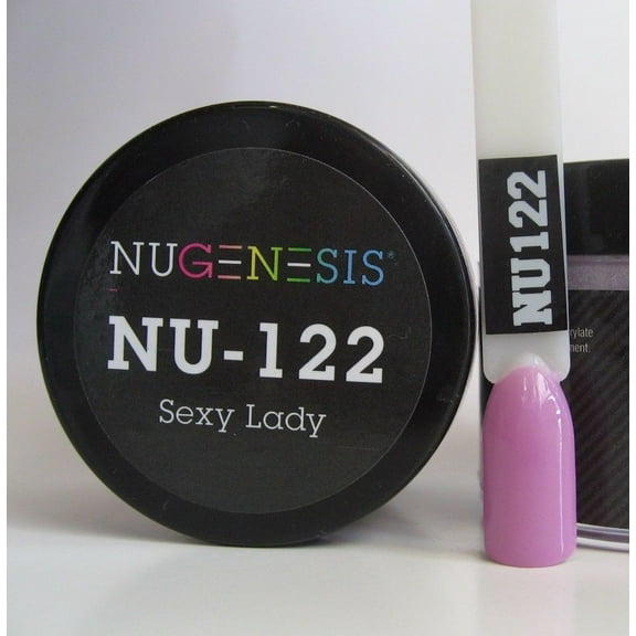 NUGENESIS Nail Color Dip Dipping Powder 1oz/jar - NU122 Sexy Lady
