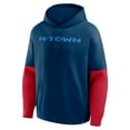 thumbnail image 5 of Men's Fanatics Navy Houston Texans Helmet Alt Pullover Hoodie, 5 of 7