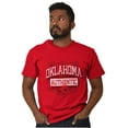 thumbnail image 5 of Oklahoma Student Pride Gameday Cool Men's Graphic T Shirt Tees Brisco Brands S, 5 of 6