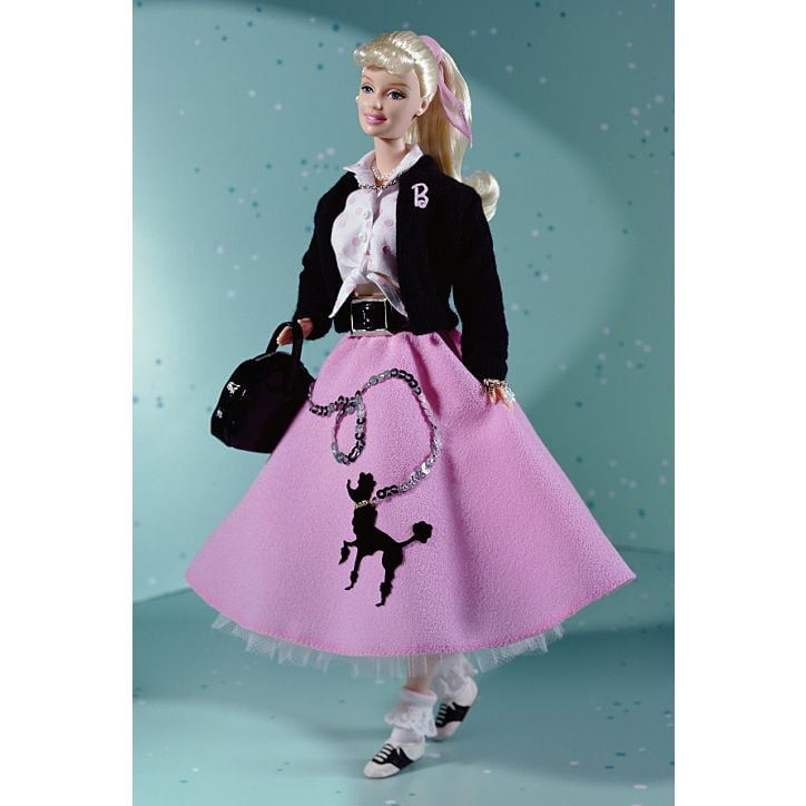 Great Fashions of the 20th Century Nifty 50's Barbie Doll 2000 Mattel 27675