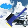 thumbnail image 1 of Rewenti Car Snow Ice Scraper, SnoBroom Snowbrush Shovel Removal Brush 37cm, Multi-Function Winter Tool with Safety Hammer, Windshield Wiper Protection, 1 of 9