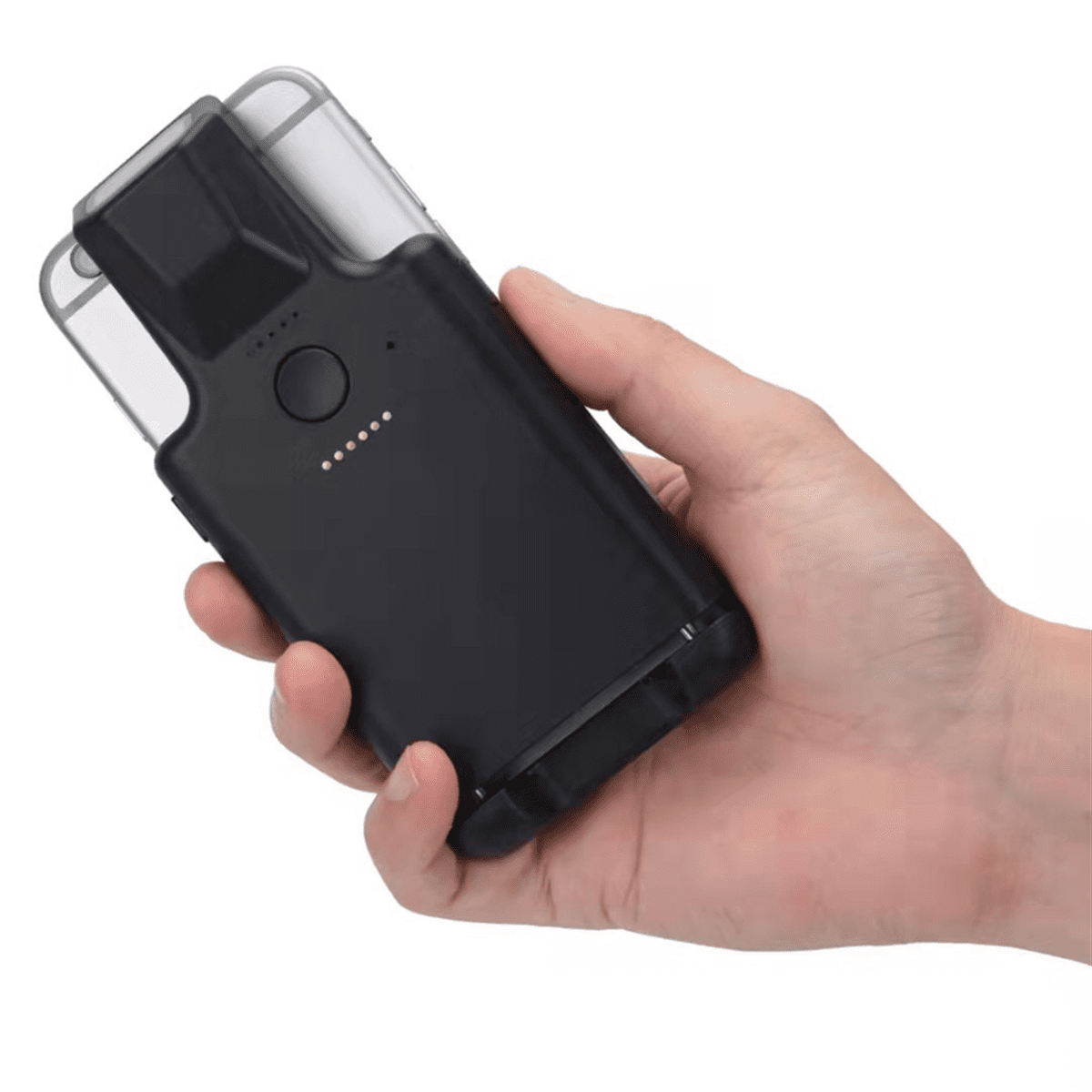 2D Back Clip Bluetooth Barcode Scanner Portable Barcode Reader Data Matrix 1D QR Bar Code Reader Android IOS