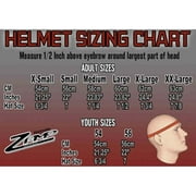 Zamp H78303FM RZ-57V Racing Helmet, SA2025, Matte Black, Medium
