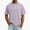 Shirts-Purple, variant on Mens Henley T Shirt Raglan Shoulder Button Placket Casual Tops Washed Short Sleeve Soft Lightweight Tees Relaxed Fit Casual Streetwear Summer Shirts Blue XL