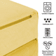 thumbnail image 4 of Dundy Clasico, Sillon de Actividades Modular Infantil. Sofa de Piso para niños y Adultos. Juego para niños y Bebes. 4 Piezas. 84 x 170 x 50 cm. (Amarillo), 4 of 6