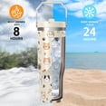 thumbnail image 4 of Cat Gifts Cup for Women Girls, 30oz Tumbler with Top Handle and Flip Straw, Stainless Steel Insulated Mug Water Bottle, Cute Cats Lover Birthday Gift Idea for Him Her, 4 of 6