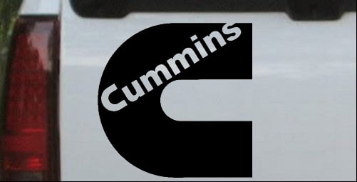cummins window stickers