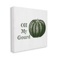 thumbnail image 3 of Stupell Industries Oh My Gourd Fall Pumpkin Graphic Art Gallery Wrapped Canvas Print Wall Art, Design by Lauren Rader, 3 of 7