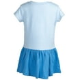 thumbnail image 2 of Disney Frozen Elsa Little Girls French Terry Dress Toddler to Big Kid, 2 of 5