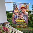 thumbnail image 5 of Subway Surfers-bandera de jardín temática. Regalo perfecto para fans, amigos y familiares, ideal para actividades al aire libre y decoración de fiestas.28CM*45CM, 5 of 5