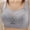 22-Gray, variant on YWDJ Bras for Women Plus Size Push up Closure in Back Comfortable Bras No Underwire Bras Wide Strap Full Coverage Wrap Sleep Bras Padded Comfy Bras Solid Comfy Bras Black L