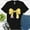 Black, variant on Yellow Teacher Bow Shirt – Simple Back to School Classroom Graphic Tee , Natural, S