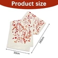 thumbnail image 3 of Valentine's Day Decorations Valentine's Day Heart Print Table Flags Party Table Kitchen Mats, 3 of 5
