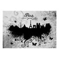 thumbnail image 3 of Tiptophomedecor Cityscape Wallpaper Wall Mural - Paris Is Always A Good Idea - Black And White, 3 of 4