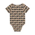 thumbnail image 2 of Daiia Dachshund Dog Woof Printed Unisex-Baby Short Sleeve Onesies Bodysuits Baby Climbing Clothes Soft and Comfortable Romper with Expandable Shoulder Design-3 Months, 2 of 8