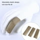 thumbnail image 3 of Eigraketly Paquete de 3 protectores de pelado para pesca con mosca, guantes antiarañazos para las yemas de los dedos, equipo portátil de mangas Pescar Marrón claro, 3 of 6